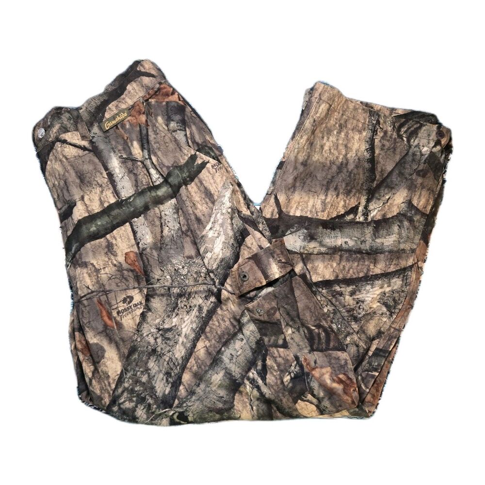 Gamehide Thermal Cargo Camo Hunting Pants 2XL RealTree Treestand Poly Zip